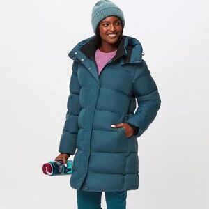 FIGS Özlem Puffer Jacket Teal Women’s Small NWT
